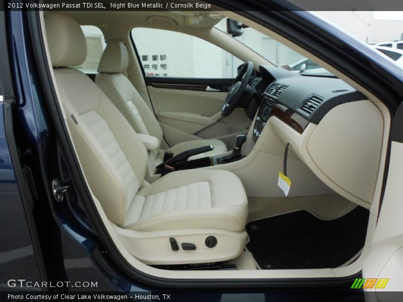 Night Blue Metallic / Cornsilk Beige 2012 Volkswagen Passat TDI SEL