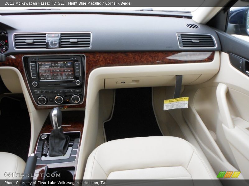 Night Blue Metallic / Cornsilk Beige 2012 Volkswagen Passat TDI SEL
