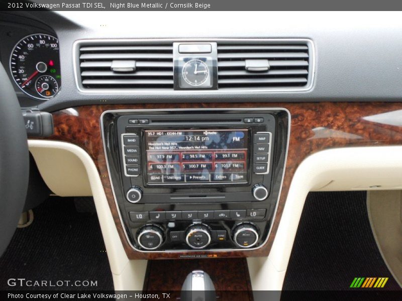Night Blue Metallic / Cornsilk Beige 2012 Volkswagen Passat TDI SEL
