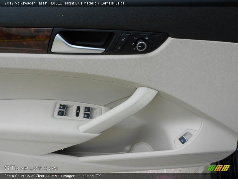 Night Blue Metallic / Cornsilk Beige 2012 Volkswagen Passat TDI SEL