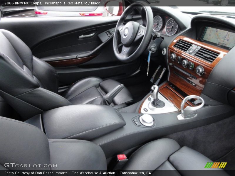  2006 M6 Coupe Black Interior