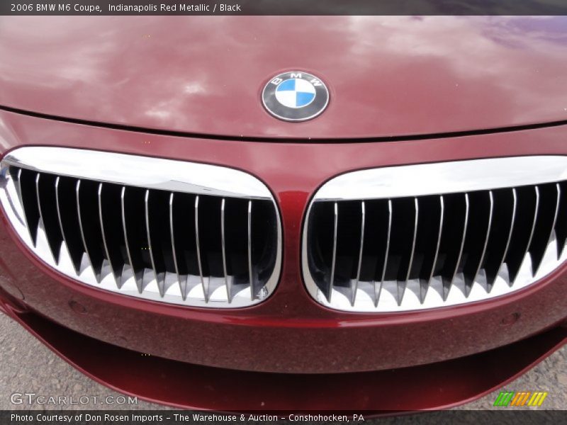 Indianapolis Red Metallic / Black 2006 BMW M6 Coupe