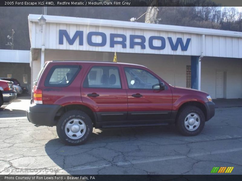 Redfire Metallic / Medium/Dark Flint Grey 2005 Ford Escape XLS 4WD