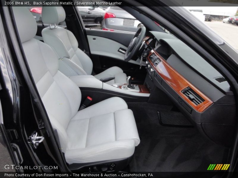 Black Sapphire Metallic / Silverstone Merino Leather 2006 BMW M5