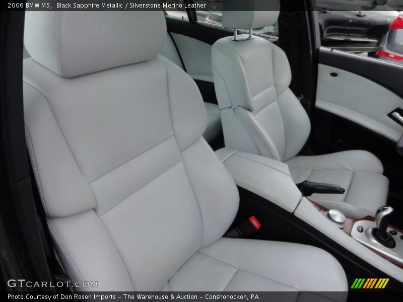 Black Sapphire Metallic / Silverstone Merino Leather 2006 BMW M5