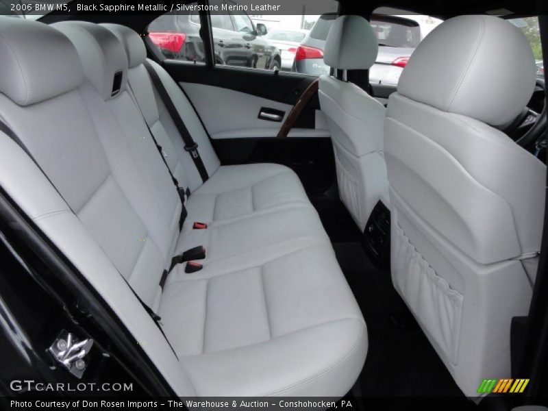 Black Sapphire Metallic / Silverstone Merino Leather 2006 BMW M5