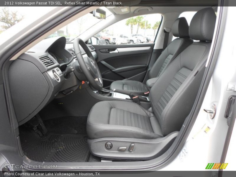 Reflex Silver Metallic / Titan Black 2012 Volkswagen Passat TDI SEL