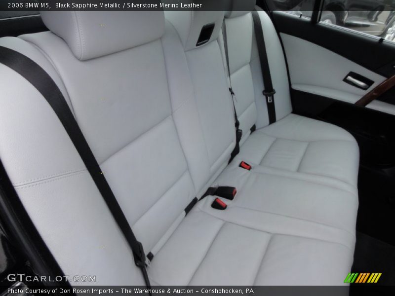 Black Sapphire Metallic / Silverstone Merino Leather 2006 BMW M5