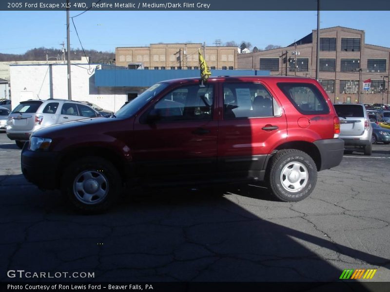 Redfire Metallic / Medium/Dark Flint Grey 2005 Ford Escape XLS 4WD