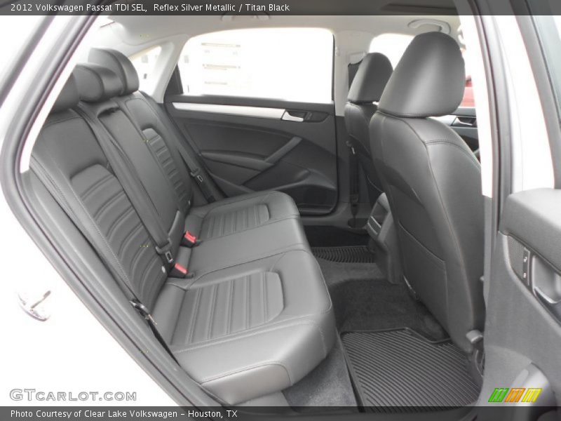 Reflex Silver Metallic / Titan Black 2012 Volkswagen Passat TDI SEL