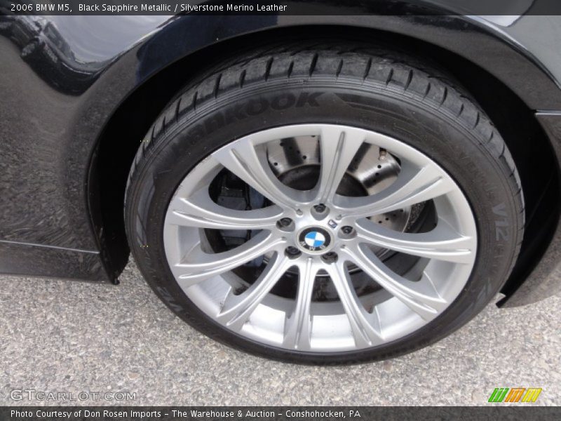 Black Sapphire Metallic / Silverstone Merino Leather 2006 BMW M5