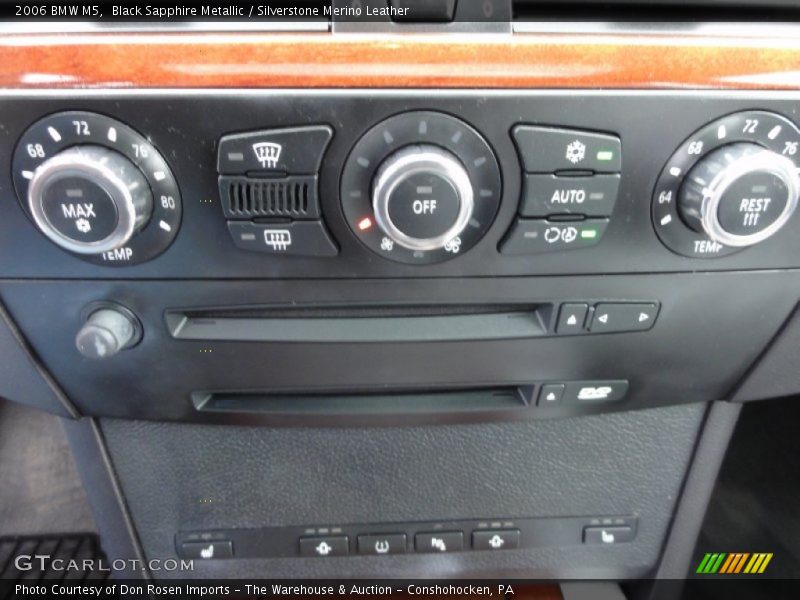 Black Sapphire Metallic / Silverstone Merino Leather 2006 BMW M5