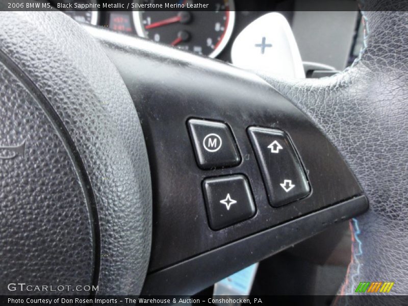 Black Sapphire Metallic / Silverstone Merino Leather 2006 BMW M5