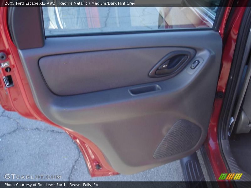 Redfire Metallic / Medium/Dark Flint Grey 2005 Ford Escape XLS 4WD
