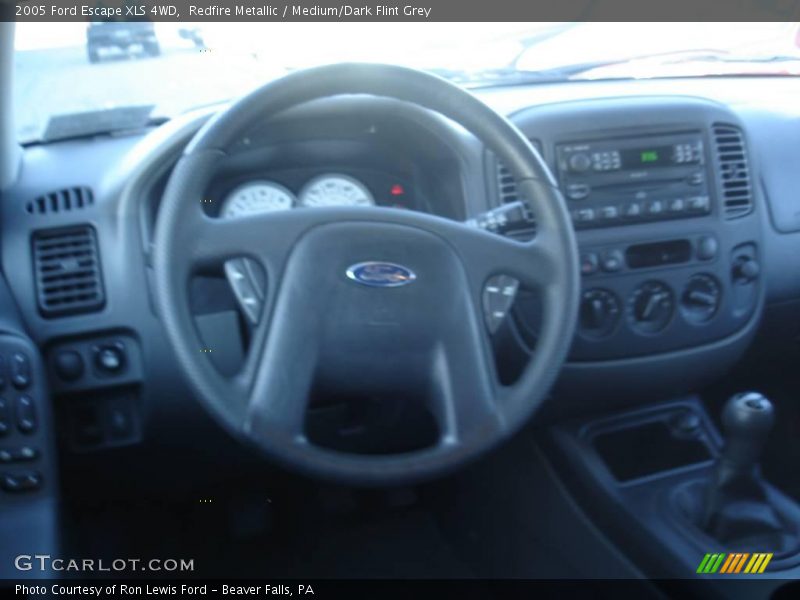 Redfire Metallic / Medium/Dark Flint Grey 2005 Ford Escape XLS 4WD