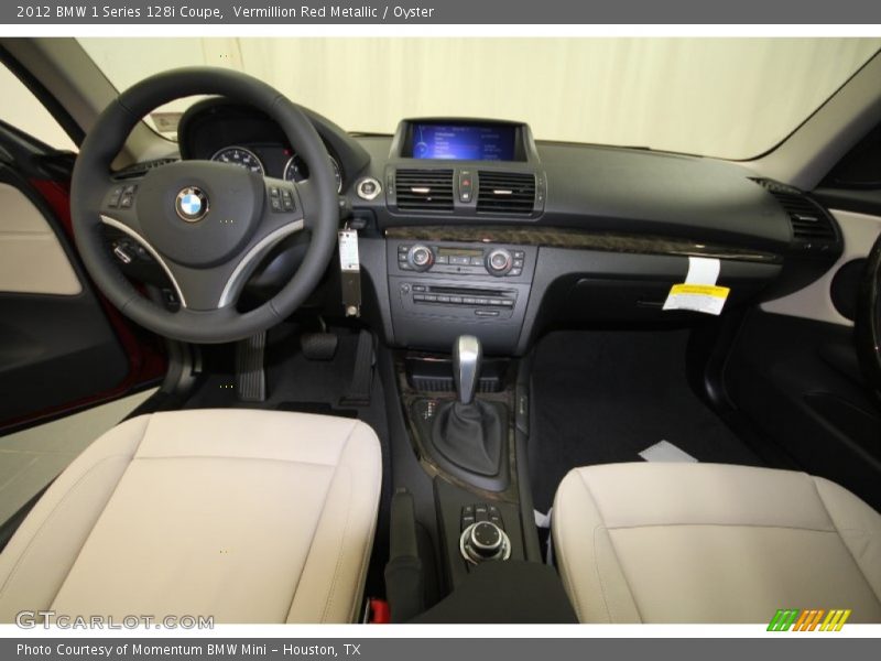 Vermillion Red Metallic / Oyster 2012 BMW 1 Series 128i Coupe