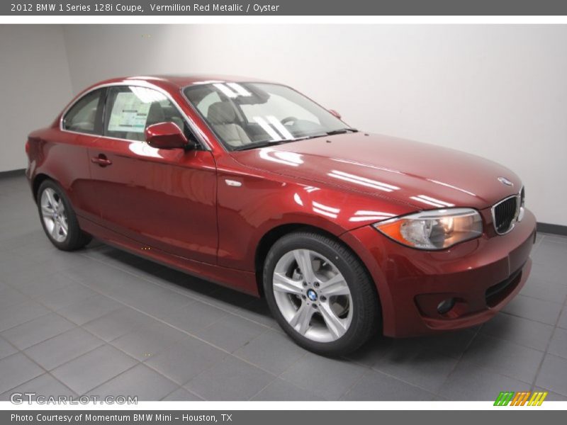 Front 3/4 View of 2012 1 Series 128i Coupe