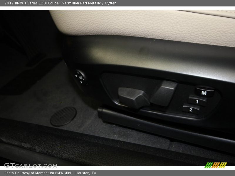 Vermillion Red Metallic / Oyster 2012 BMW 1 Series 128i Coupe