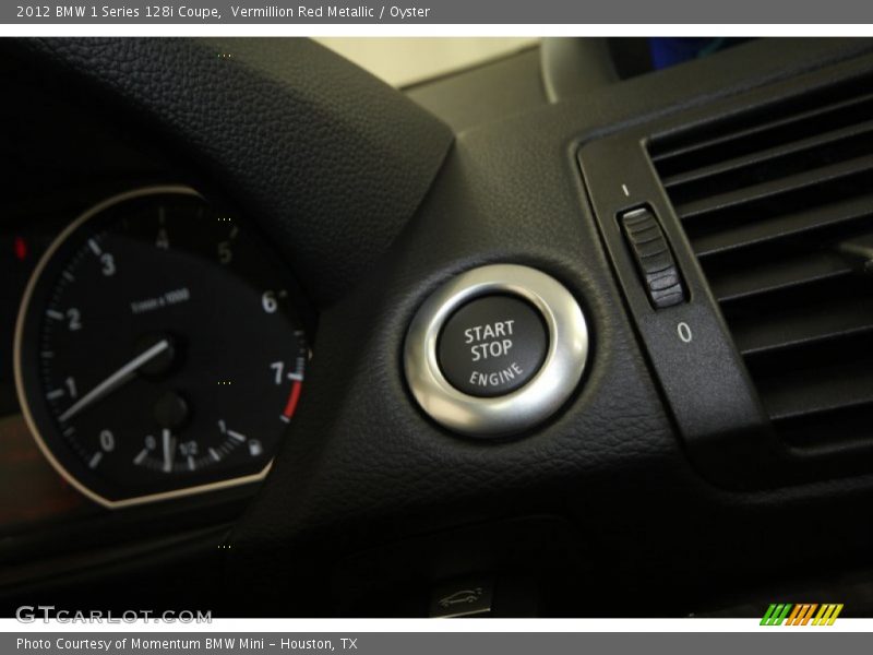 Vermillion Red Metallic / Oyster 2012 BMW 1 Series 128i Coupe