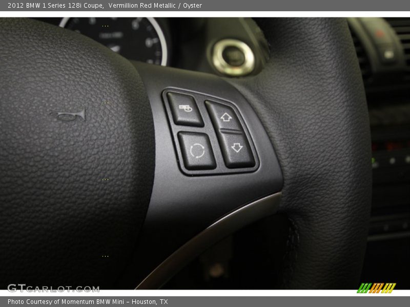 Vermillion Red Metallic / Oyster 2012 BMW 1 Series 128i Coupe