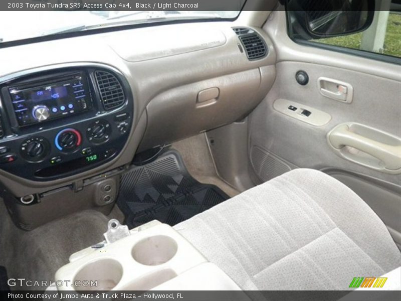 Black / Light Charcoal 2003 Toyota Tundra SR5 Access Cab 4x4