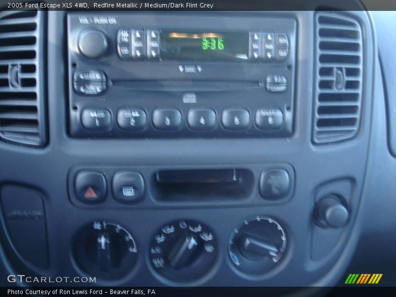 Redfire Metallic / Medium/Dark Flint Grey 2005 Ford Escape XLS 4WD