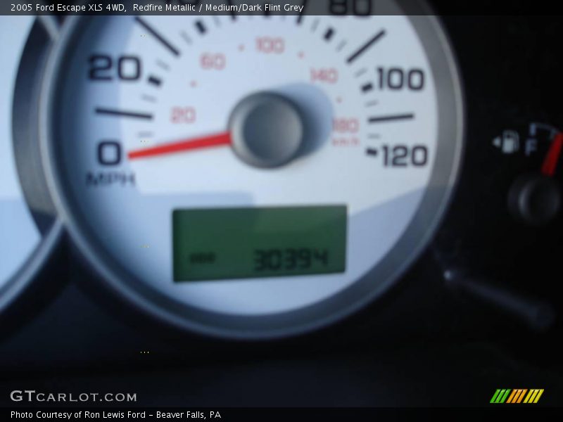 Redfire Metallic / Medium/Dark Flint Grey 2005 Ford Escape XLS 4WD