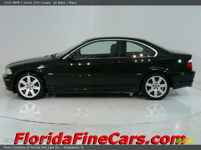 Jet Black / Black 2003 BMW 3 Series 325i Coupe