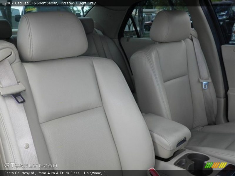 Infrared / Light Gray 2007 Cadillac CTS Sport Sedan