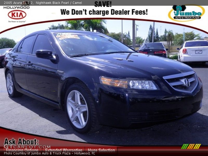 Nighthawk Black Pearl / Camel 2005 Acura TL 3.2