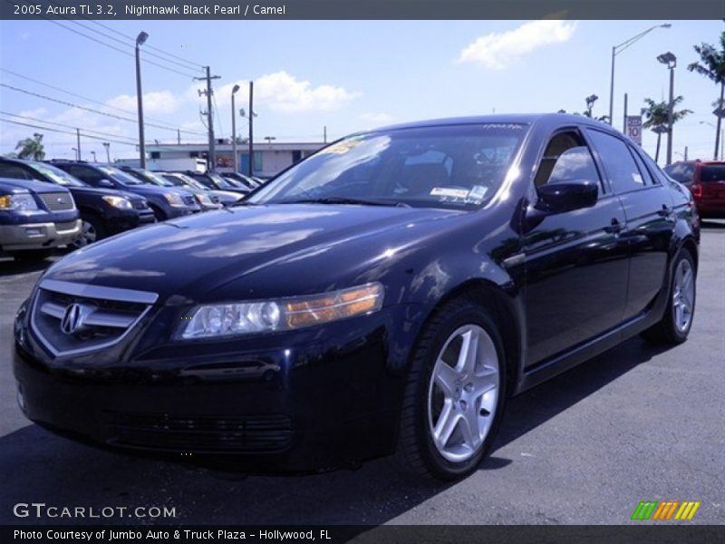 Nighthawk Black Pearl / Camel 2005 Acura TL 3.2