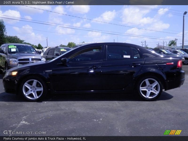 Nighthawk Black Pearl / Camel 2005 Acura TL 3.2