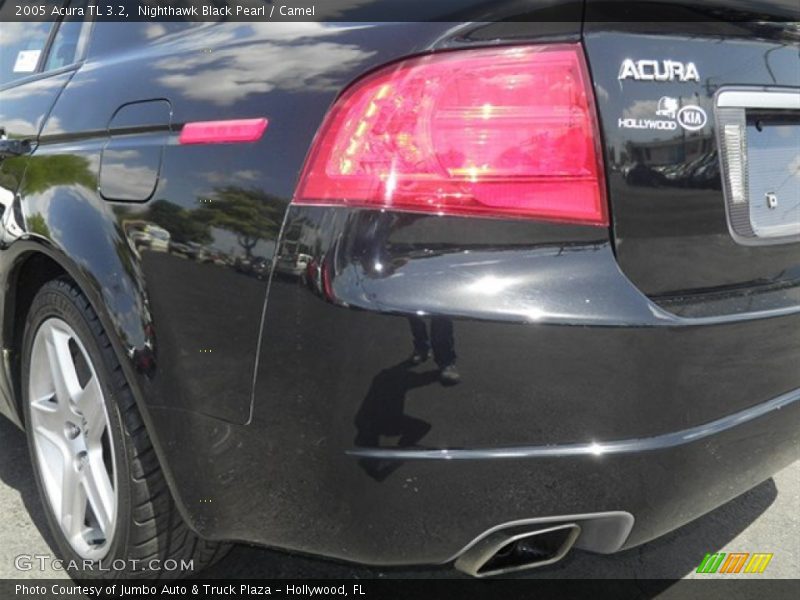 Nighthawk Black Pearl / Camel 2005 Acura TL 3.2