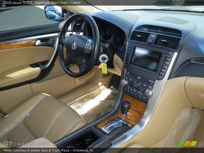 Nighthawk Black Pearl / Camel 2005 Acura TL 3.2