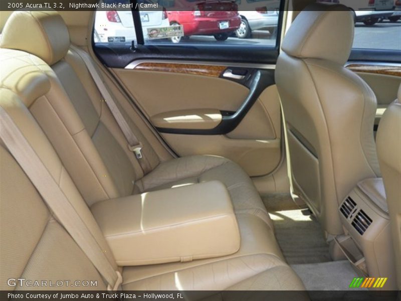 Nighthawk Black Pearl / Camel 2005 Acura TL 3.2