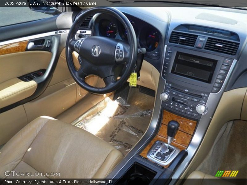Nighthawk Black Pearl / Camel 2005 Acura TL 3.2