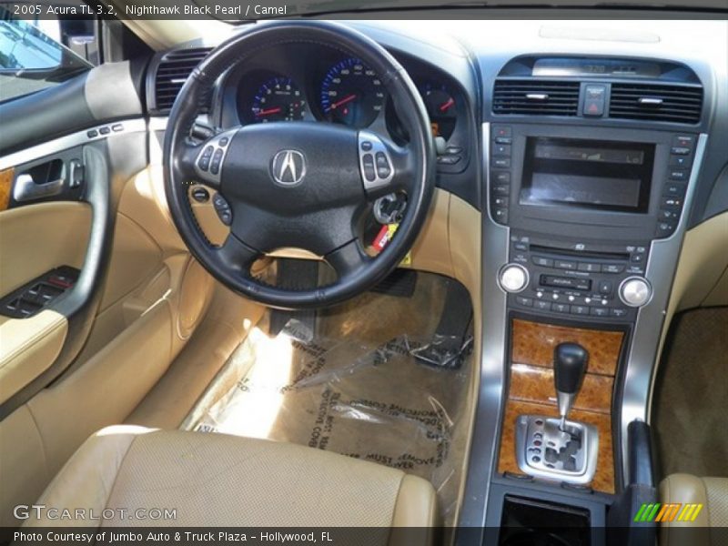 Nighthawk Black Pearl / Camel 2005 Acura TL 3.2