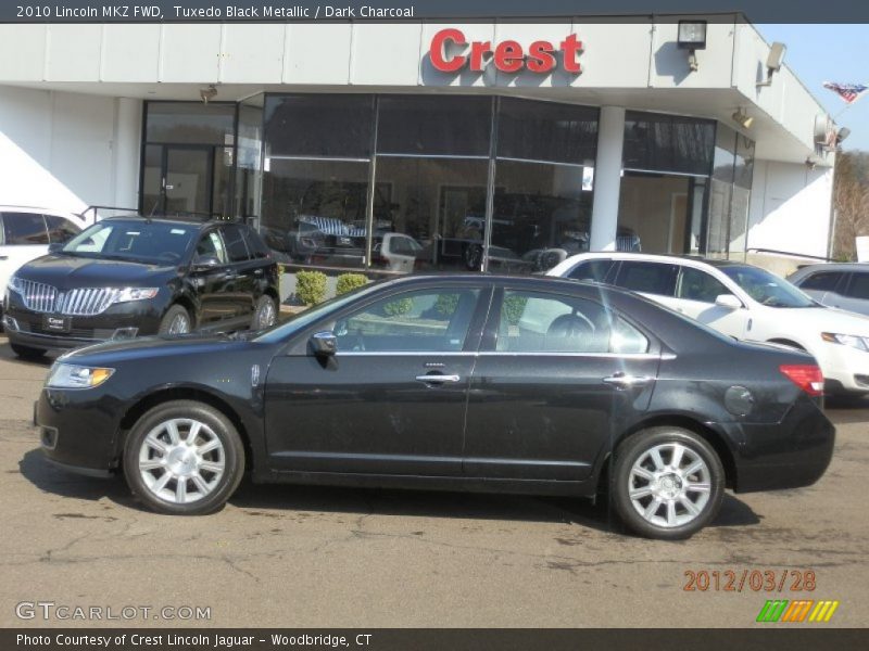 Tuxedo Black Metallic / Dark Charcoal 2010 Lincoln MKZ FWD