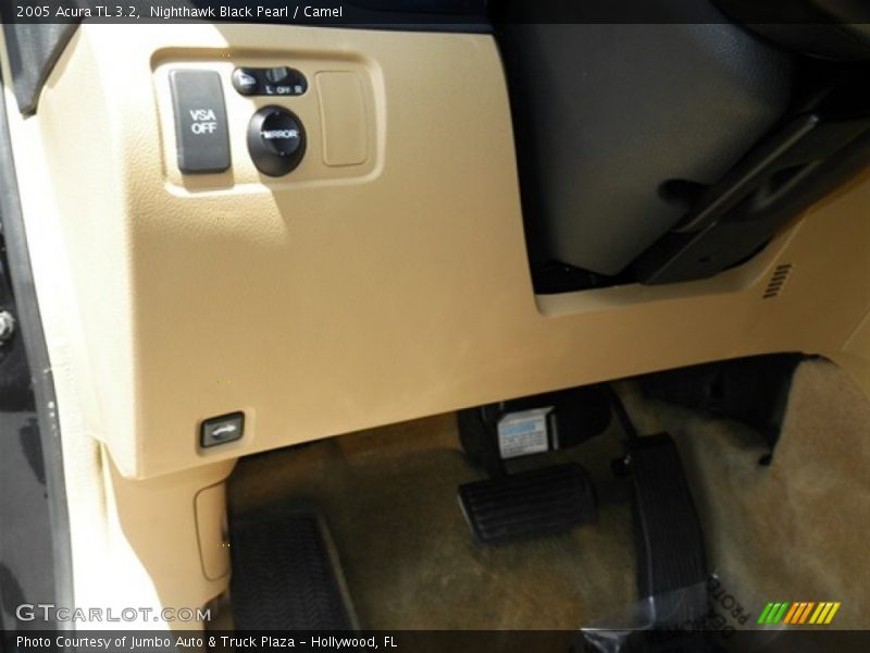 Nighthawk Black Pearl / Camel 2005 Acura TL 3.2