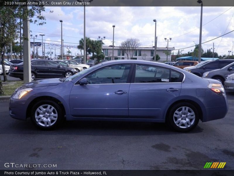 Ocean Gray / Charcoal 2010 Nissan Altima 2.5 S