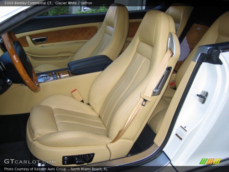 Front Seat of 2009 Continental GT 