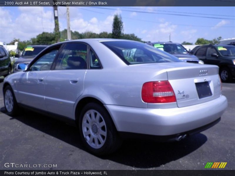 Light Silver Metallic / Onyx Black 2000 Audi A4 1.8T Sedan