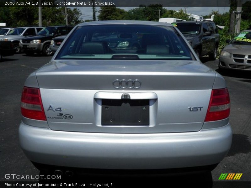 Light Silver Metallic / Onyx Black 2000 Audi A4 1.8T Sedan