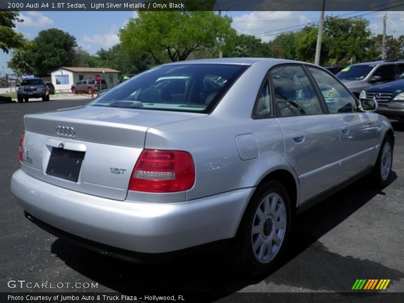 Light Silver Metallic / Onyx Black 2000 Audi A4 1.8T Sedan