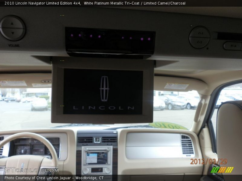 White Platinum Metallic Tri-Coat / Limited Camel/Charcoal 2010 Lincoln Navigator Limited Edition 4x4