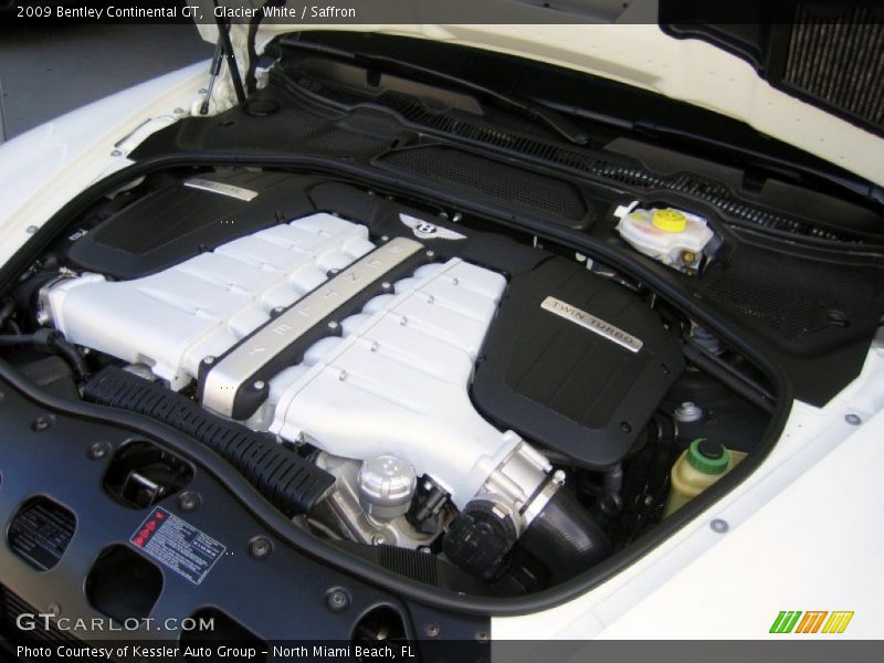  2009 Continental GT  Engine - 6.0L Twin-Turbocharged DOHC 48V VVT W12