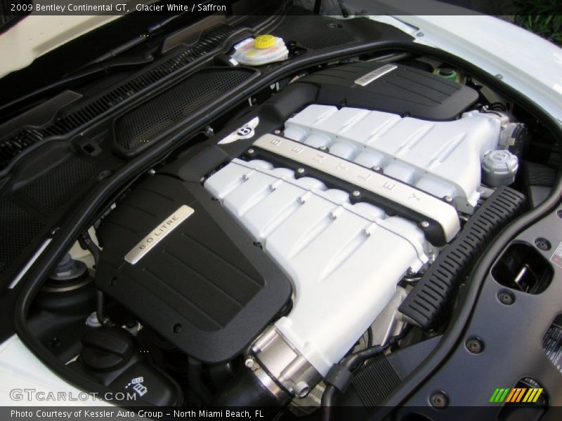  2009 Continental GT  Engine - 6.0L Twin-Turbocharged DOHC 48V VVT W12