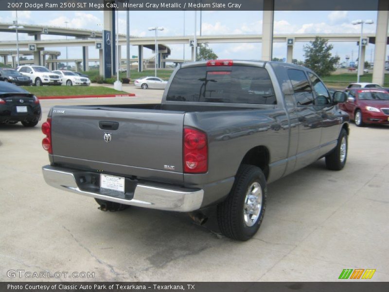 Mineral Gray Metallic / Medium Slate Gray 2007 Dodge Ram 2500 SLT Mega Cab