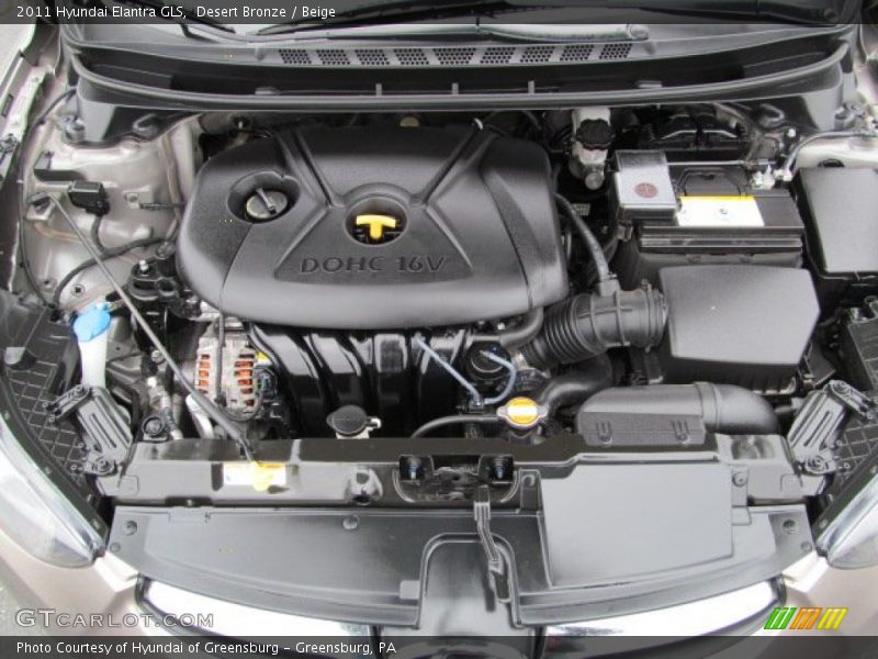 Desert Bronze / Beige 2011 Hyundai Elantra GLS