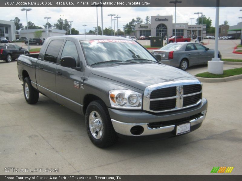 Mineral Gray Metallic / Medium Slate Gray 2007 Dodge Ram 2500 SLT Mega Cab